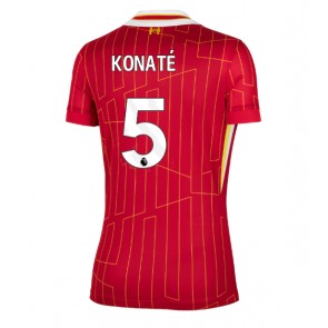 Liverpool Ibrahima Konate #5 Hemmatröja Kvinnor 2024-25 Kortärmad